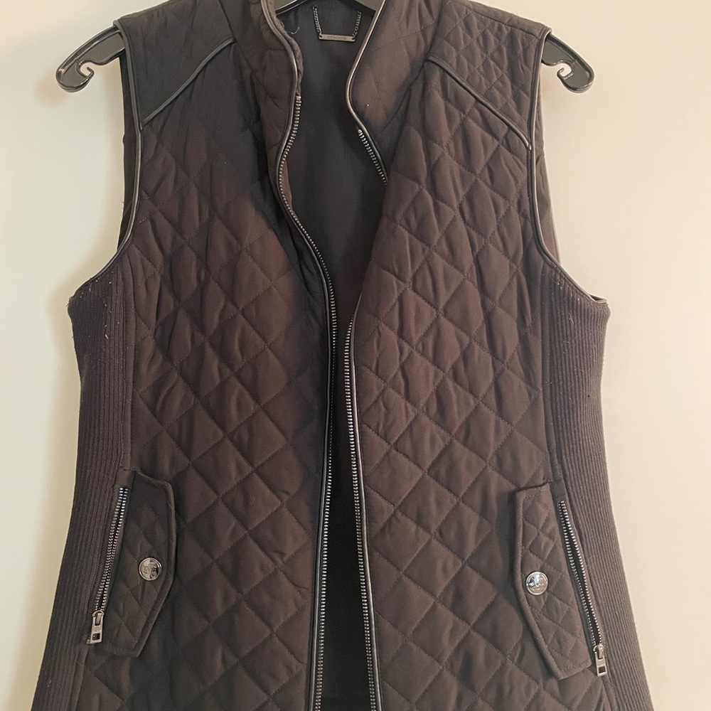 Chico's Black Quilted Vest